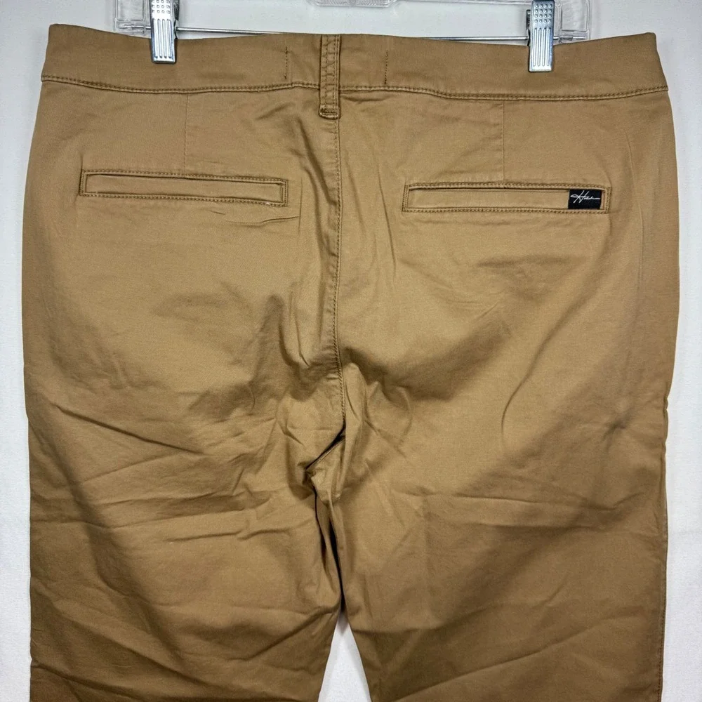 Hollister Mens Slim Straight Chino Pants‎ Epic Flex Khaki Size 34x34